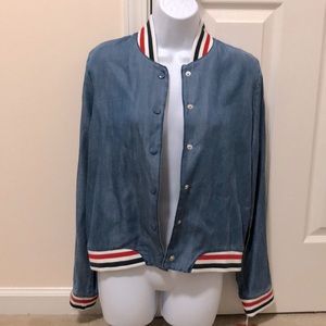 🆕 Mossimo Denim Style Lightweight Jacket